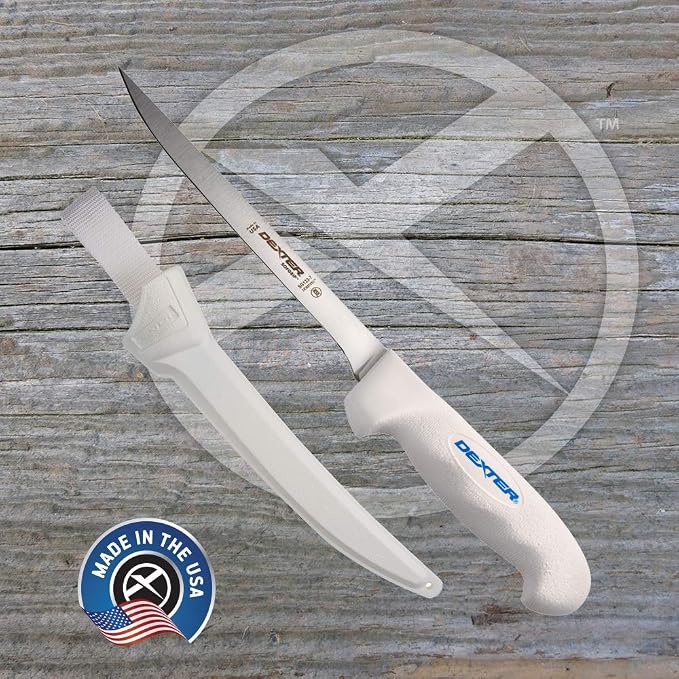 Dexter Outdoors SOFGRIP Flexible Fillet Knives with Sheath