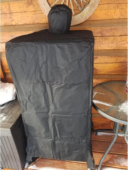 Smoker Cover for Pit Boss 3 Series Vertical Grill, 73351 Pellet Cover for Pit Boss PBV3G1 PBV3P1 PBV3D1 Vertical Smoker Covers, 600D Waterproof Smoker Cover with Zipper, PBV3G1 Smoker Covers
