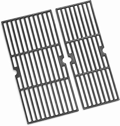 18" Cast Iron Grill Grates - Replacement for Charbroil Performance Series 2 Buner Gas Grill (463625217/463625219/463673017/463673517/463673519) | Fits G470-0003-W1/G470-0002-W1