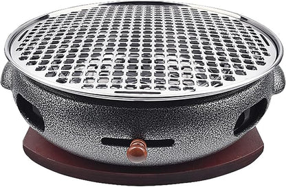 BBQ Barbeque Barbecue Grill, BBQ, Multifunctional Smokeless Charcoal Grill, Household Korean BBQ Grill, Split Design, Outdoor/Indoor (Color : G)