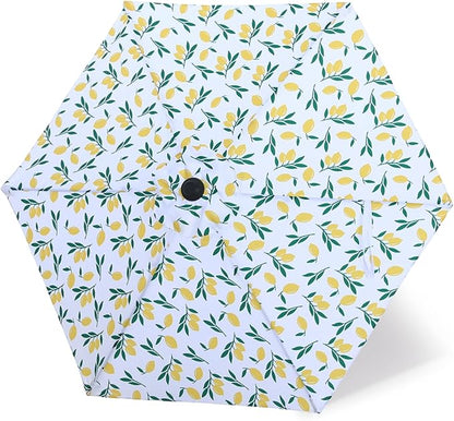 MASTERCANOPY Patio Umbrella 7.5 ft Replacement Canopy for 6 Ribs-Yellow Lemon Canopy Only