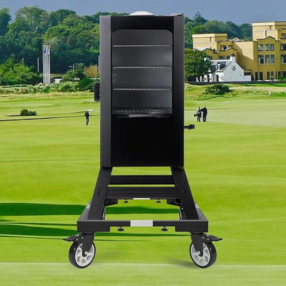 I'Ezonk 5 Inch Casters Wheels All Steel Smoker Stand，Electric Smoker&Vertical Electric Smoker&Digital Electric Smoker Universal Mobile Stand