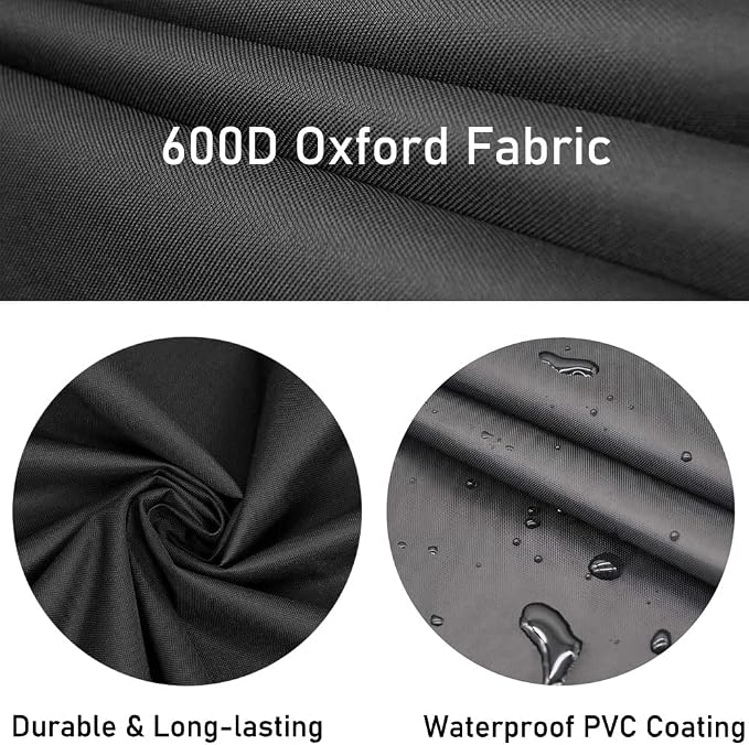 ZJYWSCH Pizza Oven Cover for Cuisinart CGG-403 3-in-1 Pizza Oven Plus Waterproof CGC-103 3 in 1 CGC-310 Cuisinart CPO-401 Outdoor Portable Pizza Oven Cover Heavy Duty