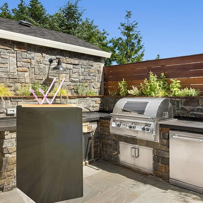 Smoker Cover Fit for East Oak 30" Electric Smoker | Heavy Duty Waterproof Outdoor Grill Smoker Covers-18"D x 16"W x 32"H