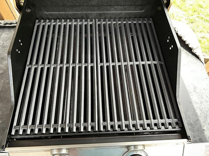 17 x 8 3/4'' Grill Grates G369-0030-W2 for Charbroil TRU-Infrared Replacement Parts 2 Burner 463644220 463632320 463644220 463675016 463642316 463675016P1 G362-0008-W1 463630021 463660421 463655621