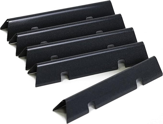 Flavorizer Bars for Weber Spirit 2 Grill Parts: 15.3" Porcelain Steel Heat Plates Replacement for Weber GS4 Spirit II Series E-310,S-310 320 Grills with Front Mount Control (5-Pack)