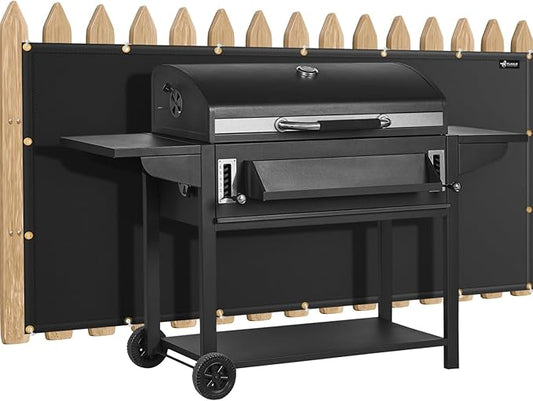 Heat Shield Behind Grill Heat Shield Mat for Wall, Deck Fence, Railing, Grill and Refrigerator, Heavy Duty Fireproof Cover and Screen Protect Deck Railing from Grill, 5'x8'