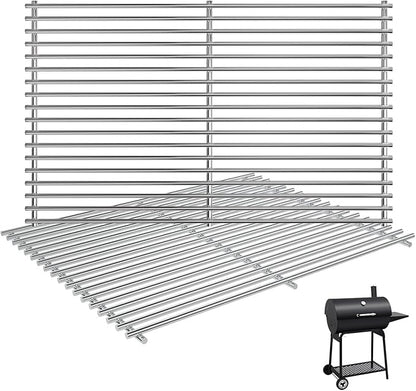2-Pack Grill Grate Replacement Parts for Royal Gourmet CC1830 Series Charcoal Grill, Heavy-Duty Cooking Grid for 30-Inch Royal Gourmet Grill Parts CC1830,CC1830S,CC1830V,CC1830W,CC1830SC,CC1830F