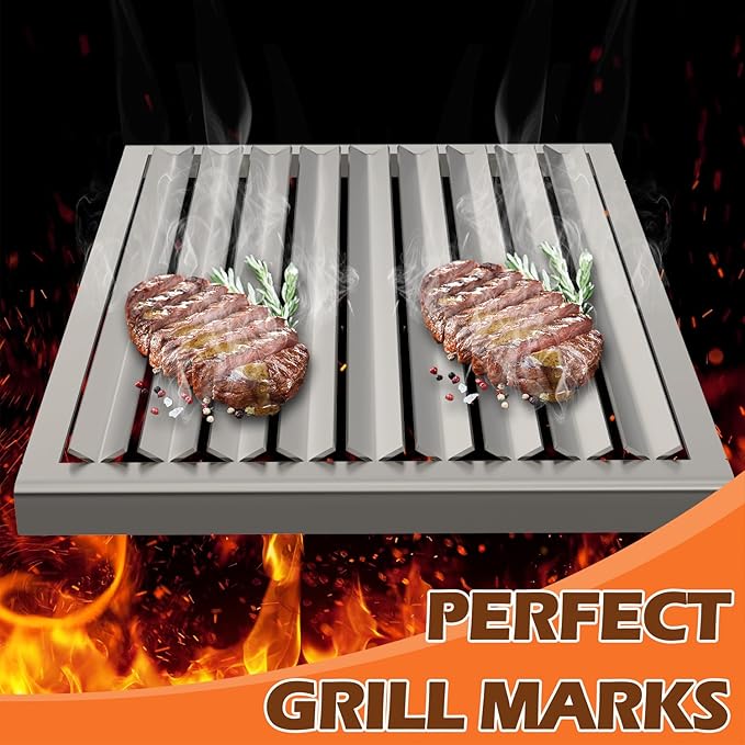 Grill Grate for Solaire AllAbout Table Top Grills Stainless Steel Grill Replacement Parts for SOL-AA12A-LP Replacement Grate for SOL-AA13R, 10.4 x 13.7 Inch