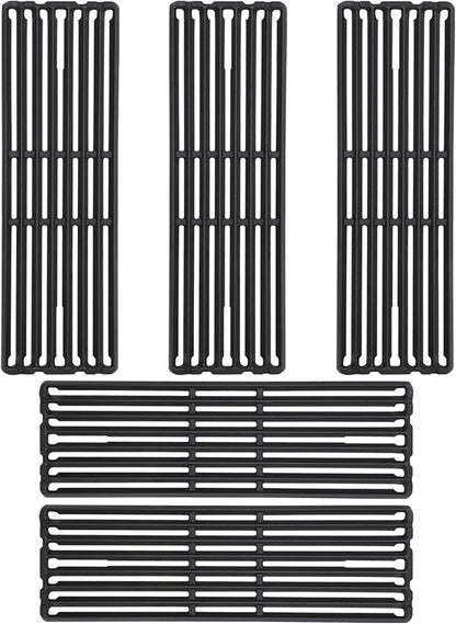 Hiorucet Grill Parts for Broil King 9561-54, 9561-57, 9561-64, 9561-67, Imperial XLS, Regal 420, Regal 440, Regal 490, Regal 590, Regal 590 Pro, Regal 625, Cast Iron Grill Grates for Broil King Parts