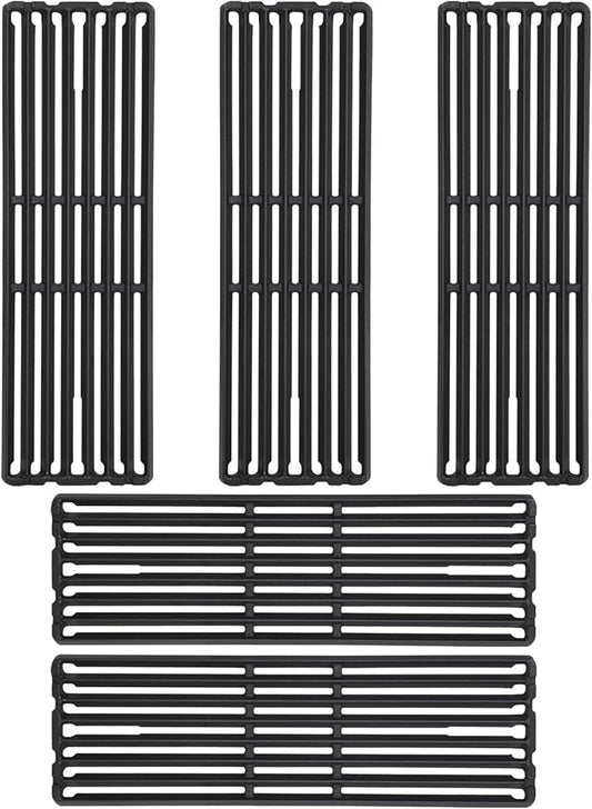 Hiorucet Grill Parts for Broil King 9561-54, 9561-57, 9561-64, 9561-67, Imperial XLS, Regal 420, Regal 440, Regal 490, Regal 590, Regal 590 Pro, Regal 625, Cast Iron Grill Grates for Broil King Parts
