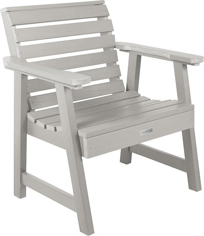 highwood Weatherly 4-Piece Garden Conversation Set, Harbor Gray