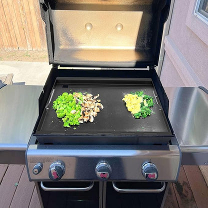 Full Size Griddle Insert for Weber Genesis 300 Series E-310 S-310 E-320 S-320 E-330 S-330 EP-310 EP-320 EP-330 CEP-310 Gas Grills, Flat Top Griddle Replacement for Weber 7524 7528
