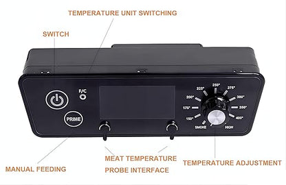 Pit Boss Control Board, Digital Thermostat Control Board Kit Replacement for Pit BOSS PBV3P1 Vertical Pellet Smoker