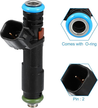 X AUTOHAUX 5C3Z-9F593-DA Fuel Injector for Ford F-150 F-250 F-350 Super Duty for Lincoln Navigator 5.4L 2005-2007 for Lincoln Mark LT 2006-2007