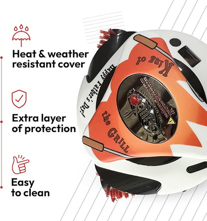 Grillbot Silicone Covers, The Ultimate Gift for Dad - Durable, Heat & Weather Proof, Easy-to-Use Grillbot Skin (Grill King)