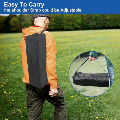 Grilling Bags, Storage and Transport Backpack, Oxford Cloth for Grill Utensils, Foldable for Camping and Hiking BBQ