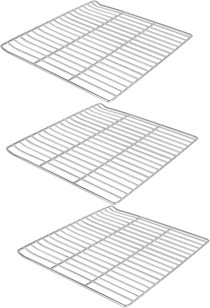 9007170303 Smoking Rack for Masterbuilt 30 inch Electric Smoker Grill Grid Cooking Grates Replacement Parts Stainless Steel Grilling Gride Master Built MB20071117 20071117 Accessory