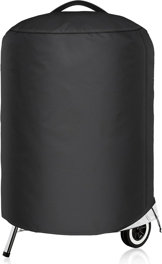 NEXCOVER Kettle Grill Cover-26.5 Inch Charcoal BBQ Smoker Cover Round for Barbecue, Fade & UV Resistant Small Waterproof Weather Resistant Material for Weber 22" Charcoal Grill