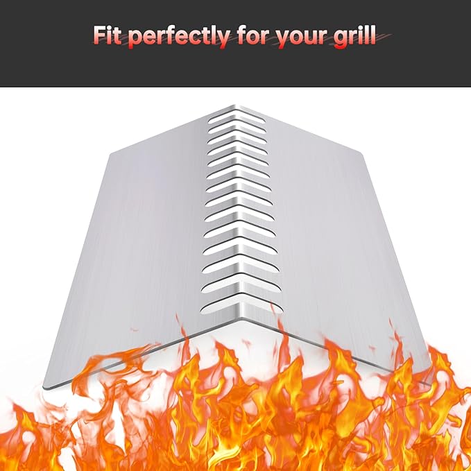 16516 16631 16520 Grill Burner for 4 Burners Bull Grill Replacement Parts Angus 47628, 47629, Steer Premium 69008, 69009, Outlaw 26038, 26039, Cal Flame G3 G4 P4, Grill Heat Plates Accessories