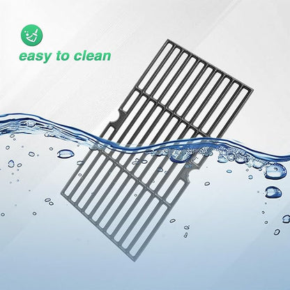 Cast Iron Grill Grates for Charbroil Advantage 4 Burner 463344116 463370719 463343015, 16 15/16" Cooking Grids Grill Grates Replacement for Advantage 2 Coal Parts 463340516 Gas Grill