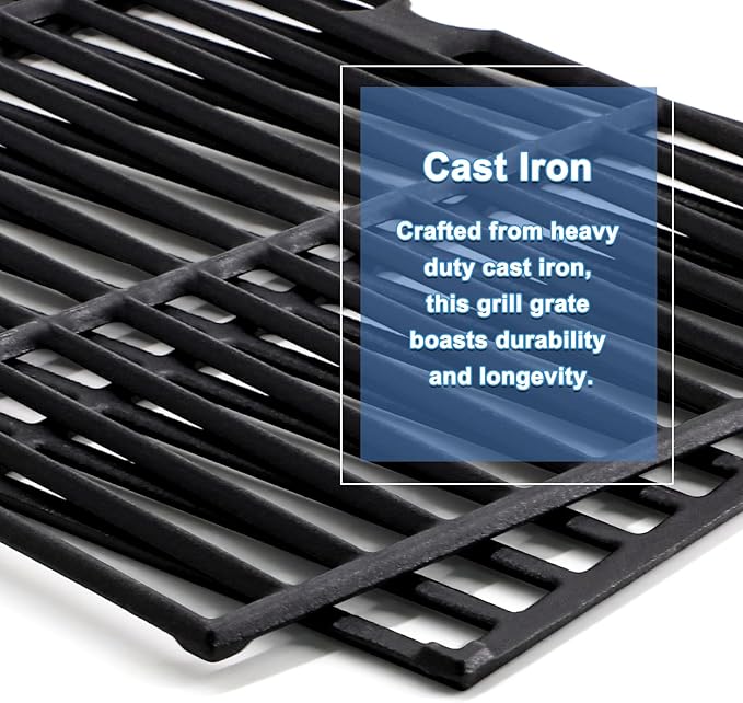 Grill Replacement Parts for Dyna Glo DGF350CSP DGF350CSP-D 2 Burner Grill Models, Replacement for Dyna Glo DGF350CSP Heat Tent Heat Shield, for Dyna-Glo DGF350CSP Grates, for DGF350CSP Burner