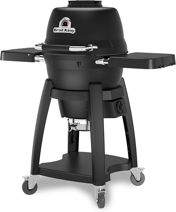 Broil King 420150 Keg Kamado Charcoal Grill in Black