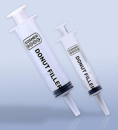 The Kosher Cook Set of 2 Donut Filling Injector - Kitchen Tools Pastry Injector - Plastic Durable Food Injector Syringe