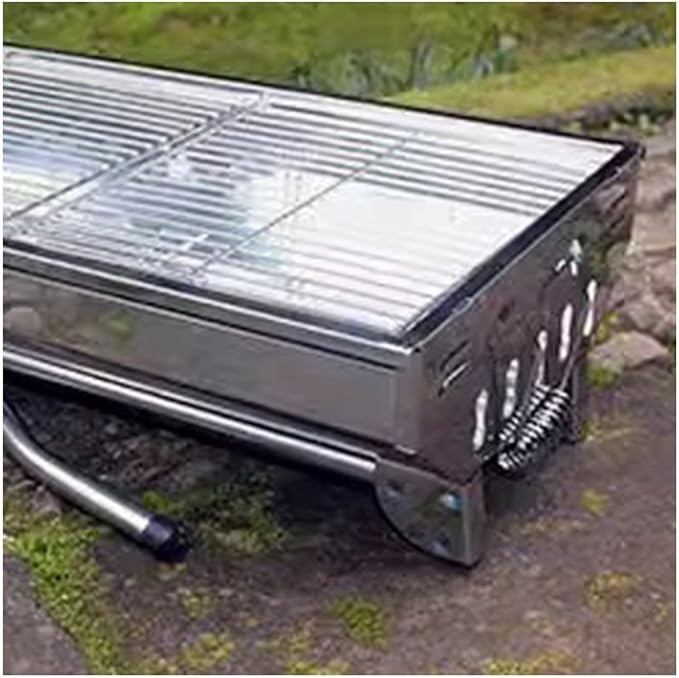 Camping Grill Barbecue Rack Outdoor Large Stainless Steel Folding Portable Barbecue Stove Barbecue Charcoal Grill