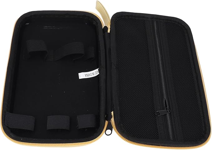 Dan&Dre EVA Shockproof Portable Camping Grill Flashlight Box/Cover with Large Capacity, Fixing Strap, Lightweight for Outdoor Activities, Camping, BBQ, Hiking (Khaki)