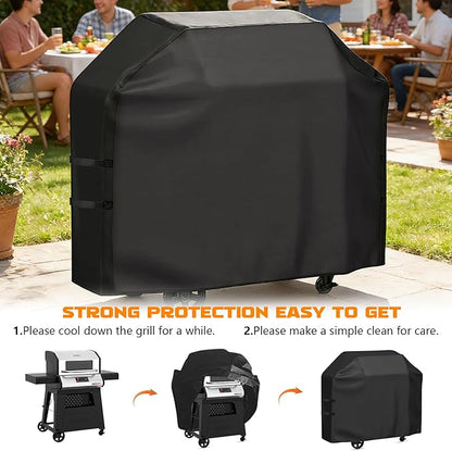 Outdoor Heavy Duty Waterproof Grill Cover for Nexgrill Neevo 720 Propane Gas Digital Smart Grill,BBQ Cover for Nexgrill 5 Burner Grill 720-0888 720-0830 720-0783 54 inch Grill Cover Accessories