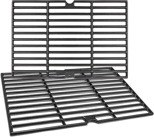 Uniflasy DG1-70-01-634-R Cooking Grid Grates for Dyna-Glo DGF350CSP DGF350CSP-D 2-Burner Open Cart Propane Cast Iron Gas Grill Grate DGF350SNP DGF350SNP-D 101-03011,Grill Grate for Blue Rhino GBC1932L