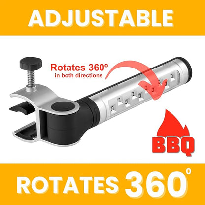BBQ Grill Lights for Blackstone - Bright LED Lights-360 Degree Flexible Gooseneck, Weather Resistant, Task Lighting Barbecue Grilling, Perfect Gifts for Men (2 Pack)