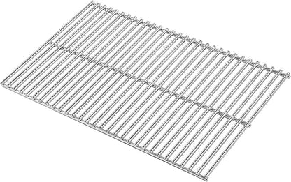 Gggratess Briquette Rock Grate Replacement Part for MHP Grill Parts WNK TJK AMCW AMCT Series Stainless Steel Grill Grate TJK2 WNK4DD WNK4 Ceramic Briquette Bottom Rock GG-Grate-SS