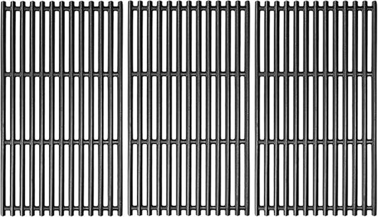 Uniflasy 17 x 9 1/2 inch Grill Grates for Charbroil Tru Infrared 4 Burner 463255020 463242716 463242715 463276016 466242715 Replacement Parts for Charbroil Grill Grates for Nexgrill 720-0882A
