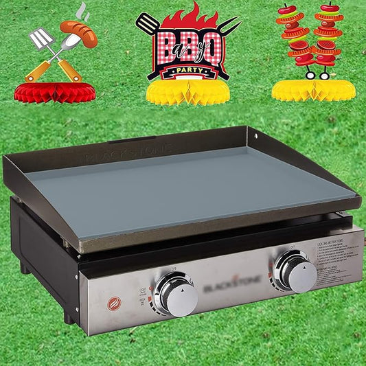 22" Silicone Mat for Blackstone Griddle Top, 100% Silicone Protective Mat Cover for Blackstone Grill