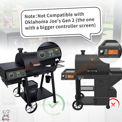 Upgraded 2.0 RPM Auger Motor Replacement Compatible with Traeger, Pit Boss, Camp Chef, Z Grills Pellet Grills – 110V 60Hz Heavy Duty High Torque Feeder Drive Motor for Jams & Low Temp Issues