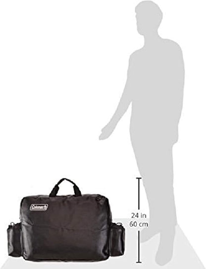 Coleman Large Stove Protective Cover & Carry Case, Fits Most Grills/Stoves, 2 Large Side Pockets for Fuel Cannisters