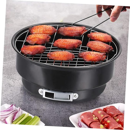BESPORTBLE Charcoal Grills Portable Small Grill Outdoor Barbecue Stove for Hiking
