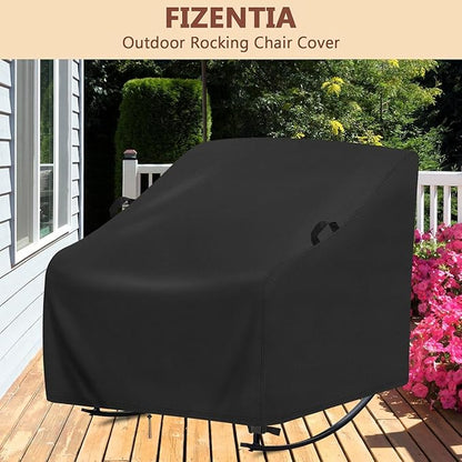 Cover for Rocking Chair,Covers Compatible with Porch Rocking Chairs,Patio Rocker Shield for Porch,Patio,Balcony(Custom Size,1-Pc)