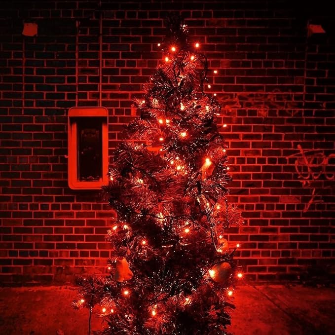 Connectable 240LED 88Ft 13Modes Valentine String Lights Indoor Outdoor | Extendable Green Wire Red Valentine Lights with Timer, Twinkle Fairy Light Plug in for Xmas Bedroom Wedding Party Decor(Red)