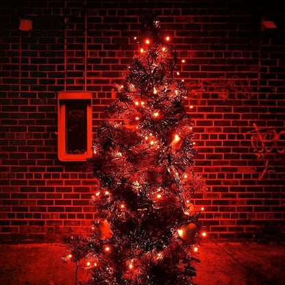 Connectable 240LED 88Ft 13Modes Valentine String Lights Indoor Outdoor | Extendable Green Wire Red Valentine Lights with Timer, Twinkle Fairy Light Plug in for Xmas Bedroom Wedding Party Decor(Red)