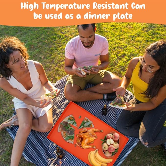 36" Heavy Duty Silicone Grill Mat for 36" Blackstone Griddle Accessories Griddle Mat,Grill mats for Outdoor Grill Deck Protector,Reusable Grill Covers