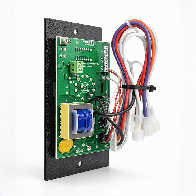 Upgraded Digital Thermostat Controller Replacement Control Panel Pro PID Board Parts F/C Temperature Mode for Traeger Wood Pellet Grills with Temperature Meat Probe RTD Sensor BBQ Accessories
