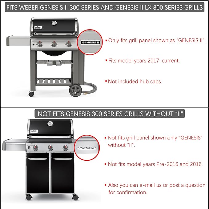 Genesis ii Flavorizer Bars Heat Deflector Replacement Parts for Weber Genesis II Grill Parts GS4 66032 66795 Flavor Bars Weber Genesis II 300 Series ii E-310 E310 ii E-315 ii E-335 ii S-335 ii se-335