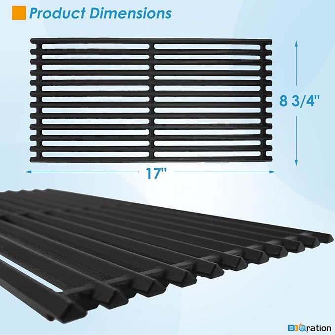 17" Grill Emitter and Cooking Grate for Charbroil TRU Infrared 463642316 463644220 463632320 463675016 463644220 G362-2100-W1, Replacement Parts for Charbroil 463245518 463675016P1
