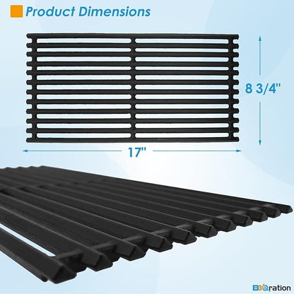 17" Grill Emitter and Cooking Grate for Charbroil TRU Infrared 463642316 463644220 463632320 463675016 463644220 G362-2100-W1, Replacement Parts for Charbroil 463245518 463675016P1