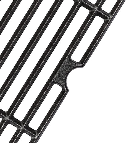 Uniflasy 70-01-911 70-02-614 Grill Grates for Dyna Glo DGH450CRP DGH450CRP-D DGF493BNP DGH474CRP DGH485CRP Grill Replacement Parts 4 Burner 3pcs Cast Iron Grate