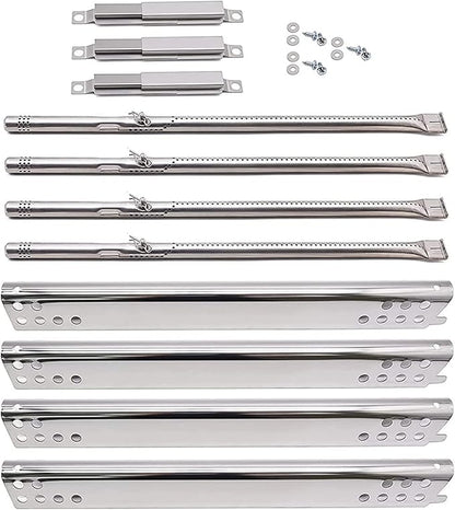 Yiming Grill Replacement Parts for Charbroil Advantage Series 4 Burner 463344015 463343015 463433016 463240115 463240015 463432215 Gas Grills, Burner Tubes, Heat Plates, Carryover Tubes.