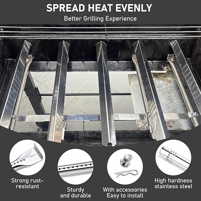 Uniflasy Grill Replacement Parts for CharBroil Performance 4-Burner 463365021 463365724 463351021 463352521 463354021 for Charbroil 463365021-73